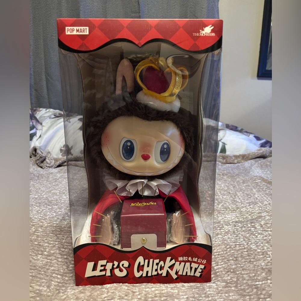 ***SOLD***The Monsters Let’s Checkmate vinyl plush doll